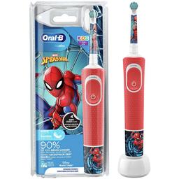 Електрична зубна щітка Oral-B Kids Spiderman D100.413.2K
