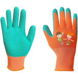 Перчатки рабочие детские Neo Tools латексное покрытие дышащая верхняя часть размер 5 оранжевые (97-644-5)