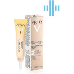 Мультикоригуючий засіб Vichy Neovadiol для розгладження зморшок та інтенсивного живлення шкіри навколо очей та губ, 15 мл