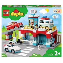 Конструктор LEGO DUPLO Town Гараж и автомойка, 112 деталей (10948)