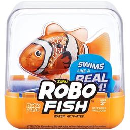 Интерактивная игрушка Pets & Robo Alive S3 Роборыбка, оранжевая (7191-5)