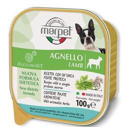 Вологий корм для собак Marpet AequilibriaVet, мус з ягням, 100 г (CH16/100)