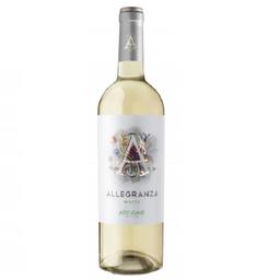 Вино Allegranza Wine, біле, сухе, 12,5%, 0,75 л