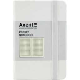 Книга записна Axent Partner A6- в клітинку 96 аркушів біла (8301-21-A)