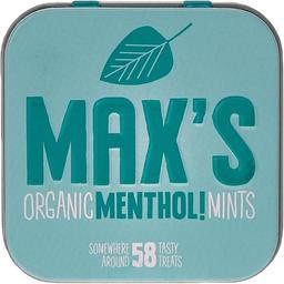 Драже Max's Organic Mints со вкусом ментола органические 35 г