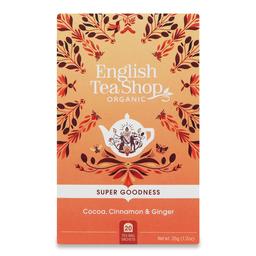 Суміш органічна English Tea Shop какао-кориця-імбир, 20 шт (818904)