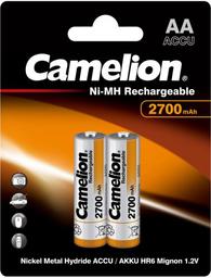 Акумулятор Camelion 1,2V AA R6-2BL 2700 mAh Ni-MH, 2 шт. (NH-AA2700BP2)