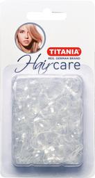 Набор силиконовых резинок Titania, 2 см, прозрачные, 150 шт. (8065 В)
