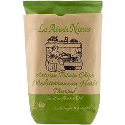 Чипсы La Abuela Nieves со вкусом средиземноморских трав 150 г (915648)
