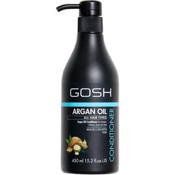 Кондиционер для волос Gosh Argan Oil, с аргановым маслом, для всех типов волос, 450 мл