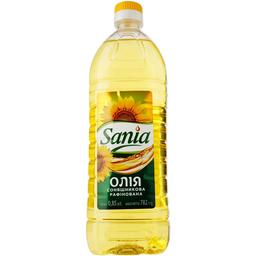 Масло подсолнечное Sania рафинированное 850 мл (921294)