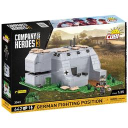 Конструктор Cobi Company of Heroes 3 Німецький дот, масштаб 1:35, 642 деталі (COBI-3043)