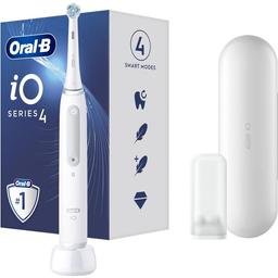 Електрична зубна щітка Oral-B iO Series 4, білий