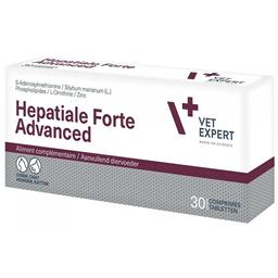 Харчова добавка Vet Expert Hepatiale Forte Advanced для захисту та підтримки печінки, 30 таблеток