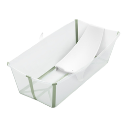 Ванночка складна Stokke Flexi Bath XL, зелений + адаптер в подарунок (535904акц.)