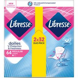Прокладки гігієнічні Libresse Dailies Protect Normal, 64 шт.