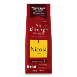 Кофе молотый Nicola Bocage cremoso жареный, 250 г (637689)