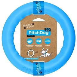 Кольцо для апортировки PitchDog 20, 20 см, голубой (62372)
