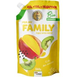 Жидкое крем-мыло For My Family, киви-манго, 560 мл