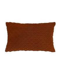 Подушка в`язана Прованс Хвиля, 45х30 см, коричневий (25057)