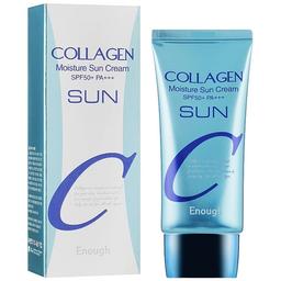 Солнцезащитный крем с коллагеном Enough Collagen Moisture Sun Cream SPF50+ PA++++, 50 мл