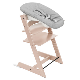 Набор Stokke Newborn Tripp Trapp Serene Pink: стульчик и кресло для новорожденных (k.100134.52)