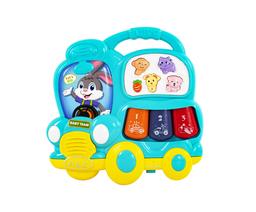Музична іграшка Baby Team Веселий автобус блакитний (8633_голубой)
