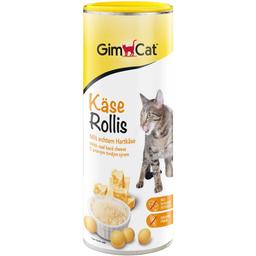 Лакомство для кошек GimCat Kase-Rollis общеукрепляющий комплекс с сыром, 425 г