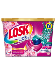 Капсули для прання Losk 3 в 1 Малазійська квітка, 18 шт.