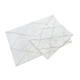Набір килимків Irya Nadia beyaz, 60х90 см та 40х60 см, білий (svt-2000022214063)