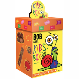 Набір солодощів Bob Snail Дитячий бокс, з іграшкою і квестом, 382 г