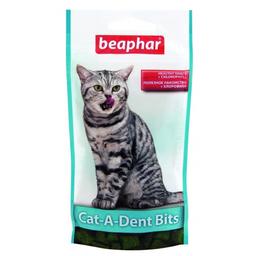 Подушечки Beaphar Cat-A-Dent Bits для чистки зубов кошек, 35 г