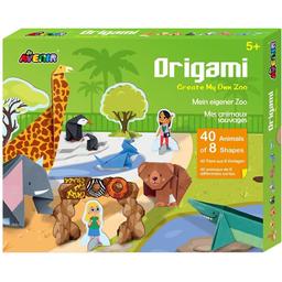 Набор для творчества Avenir Оригами Зоопарк с животными, 40 листов (CH211785)