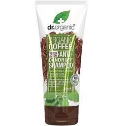 Кофейный шампунь против перхоти с мятой Dr.Organic Coffee Mint Anti Dandruff Shampoo 200 мл