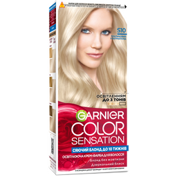 Фарба для волосся Garnier Color Sensation відтінок S10 (платиновий ультраблонд), 110 мл (C5471601)