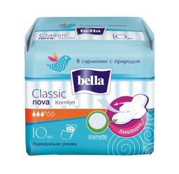 Гігієнічні прокладки Bella Classic Nova Komfort, 10 шт (BE-012-RN10-037)