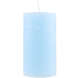 Свічка Pragnis Рустік, 5,5х10 см, блакитна (C5510-550)
