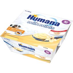 Пудинг Humana Ваніль Milk Minis, 4 шт. по 100 г