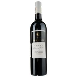 Вино Domaine des Trois Puits Rouge Cuvee l'Indomptable 2016 AOP Cotes de Provence, червоне, сухе, 0.75 л