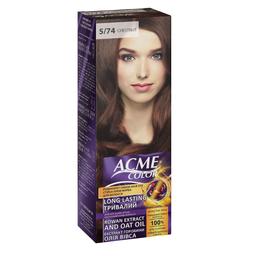 Крем-фарба для волосся Acme Color EXP, відтінок 5/74 (Каштановий), 115 мл