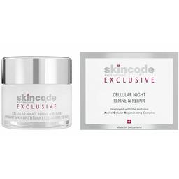 Крем для обличчя Skincode Exclusive Cellular Night Refine & Repair відновлювальний 50 мл
