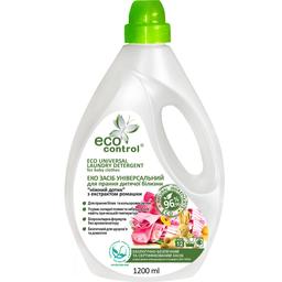 Еко засіб універсальний для прання дитячої білизни Eco Control Ніжний дотик, 1,2 л