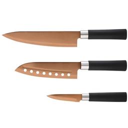 Набір ножів Bergner Samurai copper, 3 предмети (BG-39271-CP)