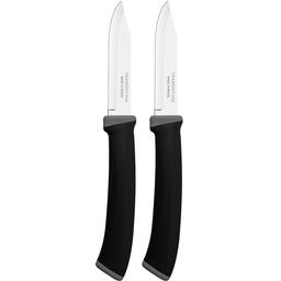 Набор ножей Tramontina Felice для овощей, черный, 7,6 см (23490/203)