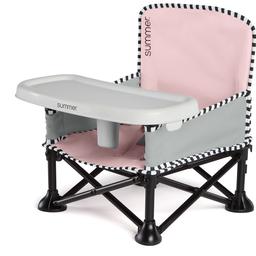 Раскладной стул-бустер Summer infant Pop'n Sit, розовый (13706)