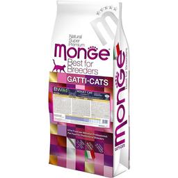 Сухий корм для котів Monge Cat Bwild Low Grain, з м'ясом зайця, 10 кг