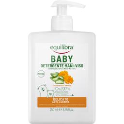 Нежное детское мыло для лица и рук Equilibra Baby Gentle Cleanser 250 мл
