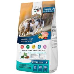 Сухой корм для стерилизованных кошек Marpet Aequilibriavet Grainfree, с индейкой и курицей, 6 кг