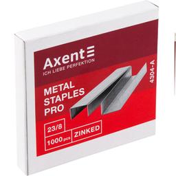 Скобы для степлеров Axent Pro 23/8 1000 шт. (4304-A)