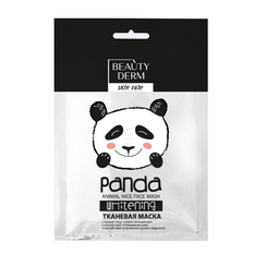 Тканевая маска Beauty Derm Panda whitening отбеливающая, 25 мл